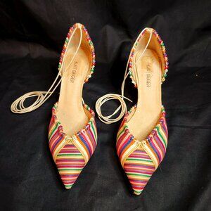 Kurt Geiger Rainbow Slingback Pumps with Straps